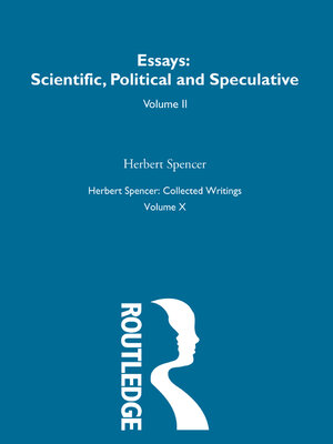 cover image of Herbert Spencer